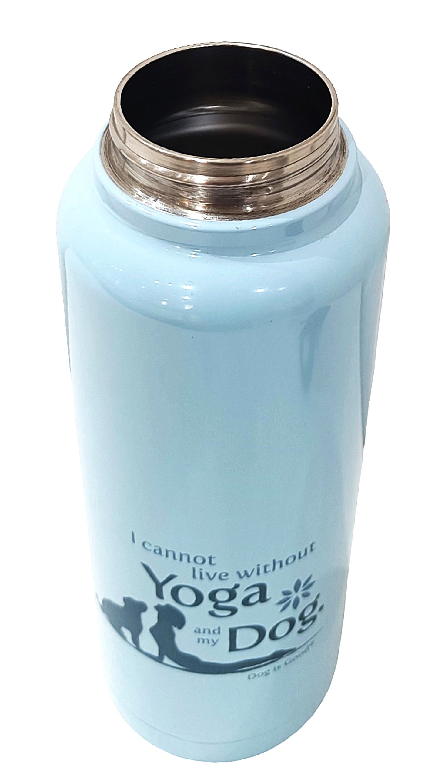 Yoga and My Dog 40oz Water Bottle