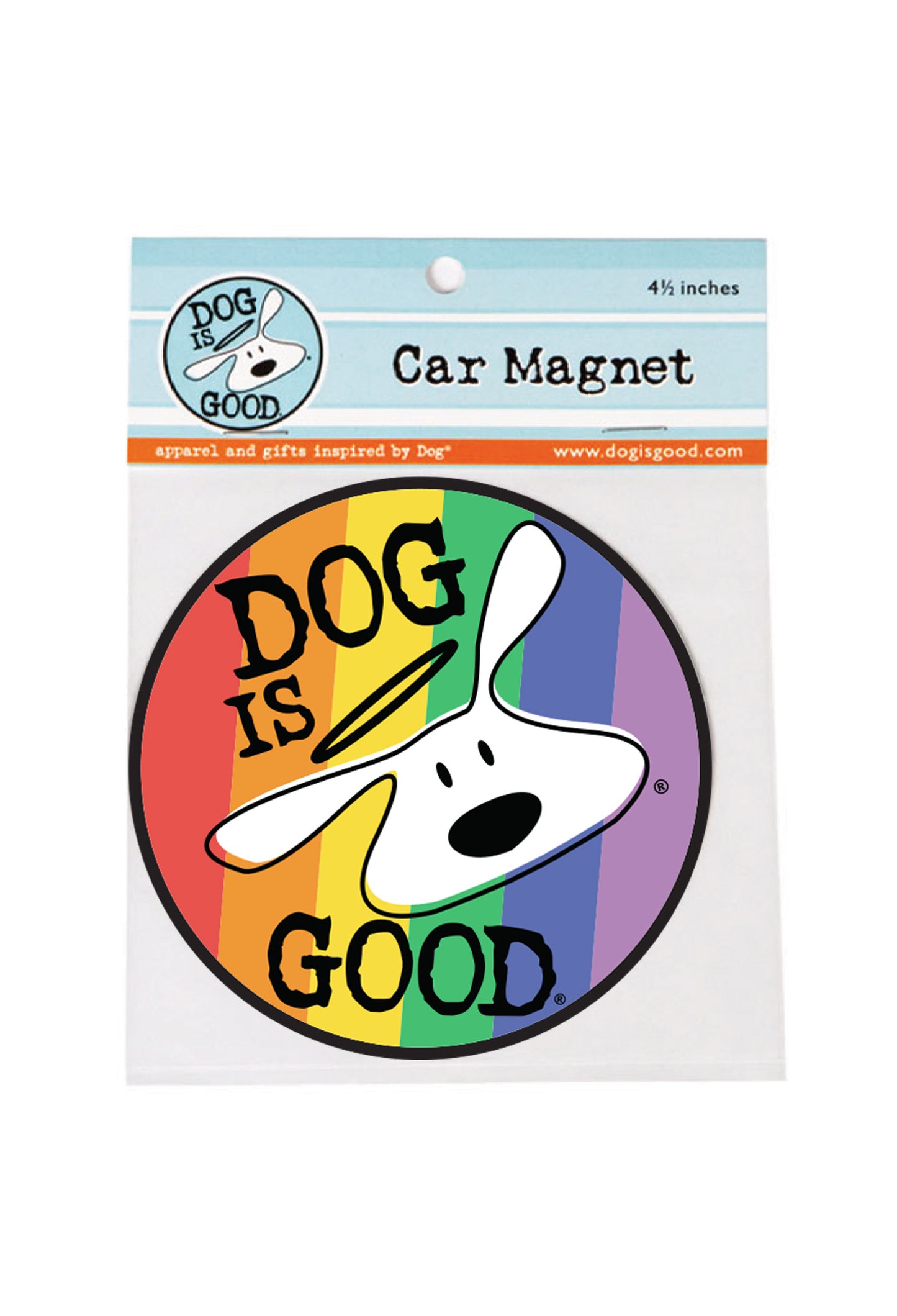 Car Magnet: BOLO Pride (Rainbow)