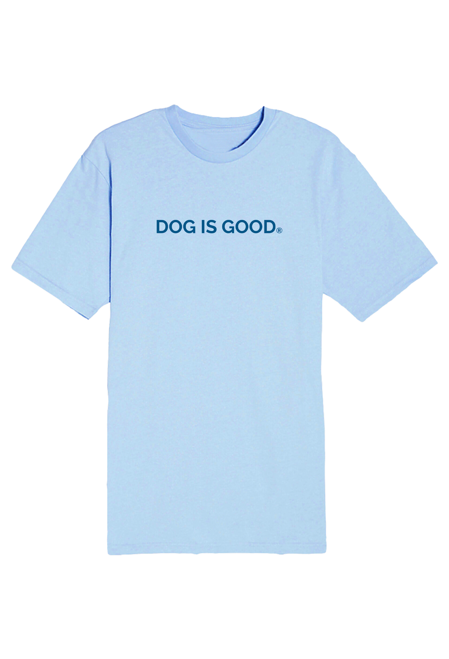 T-shirt: Dog is My Calm (Dusty Blue)