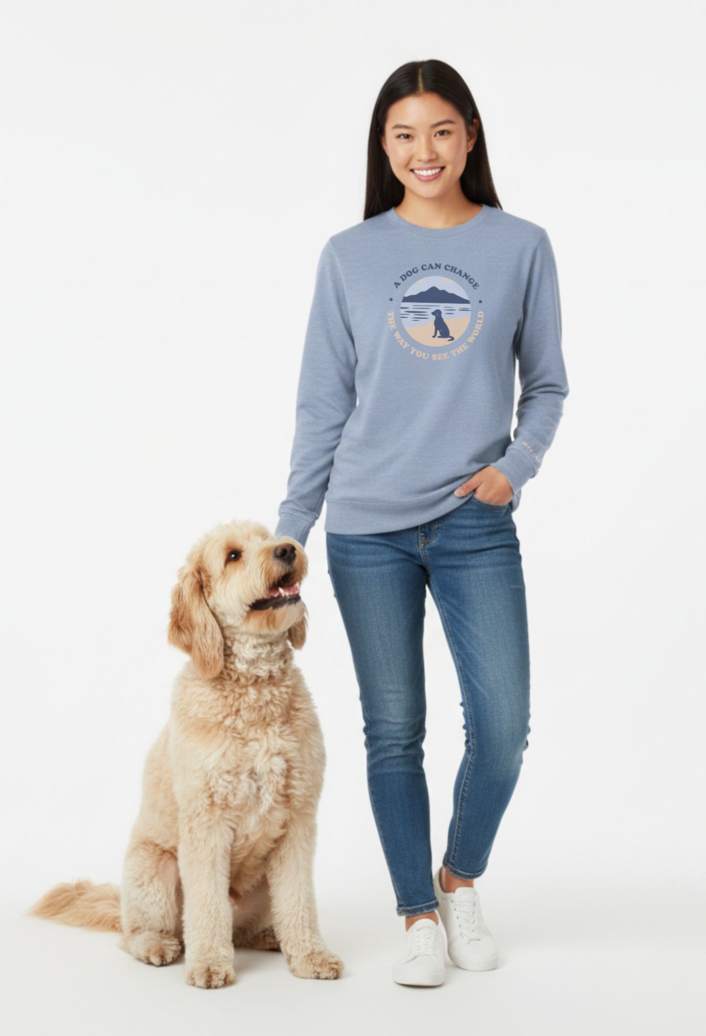 Long Sleeve: A Dog Can Change the Way You See the World (Lightweight Jersey Knit)