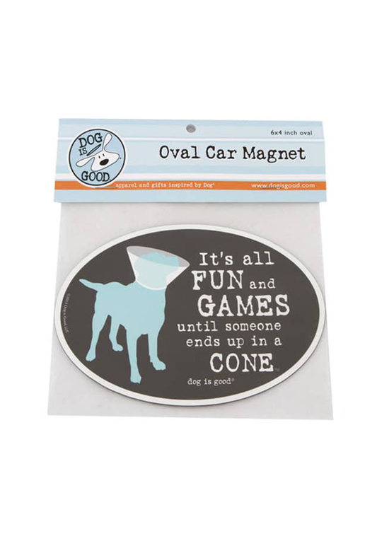 Car Magnet: It’s All Fun and Games Until Someone Ends Up in a Cone®