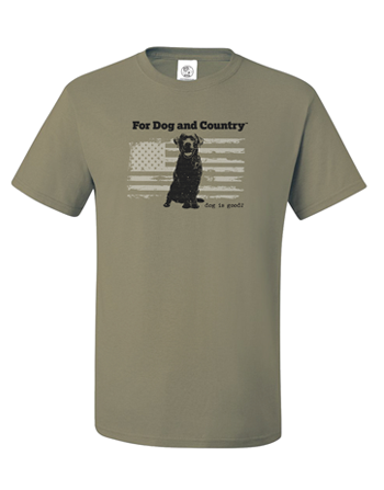 T-shirt: For Dog and Country