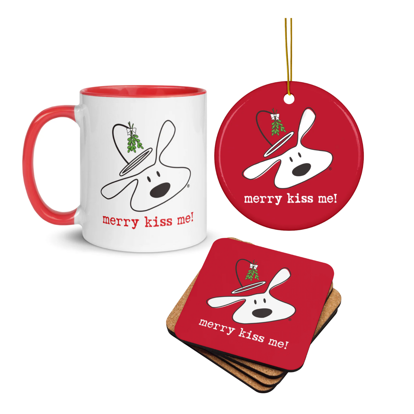 Gift Set: Merry Kiss Me