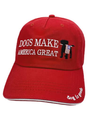 Hat: Dogs Make America Great (Red)