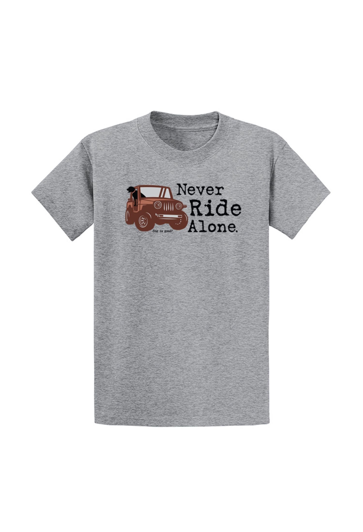 T-shirt: Never Ride Alone