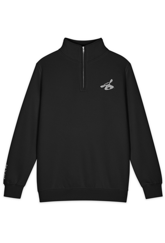 Quarter-Zip Sweatshirt: Dog is Good BOLO