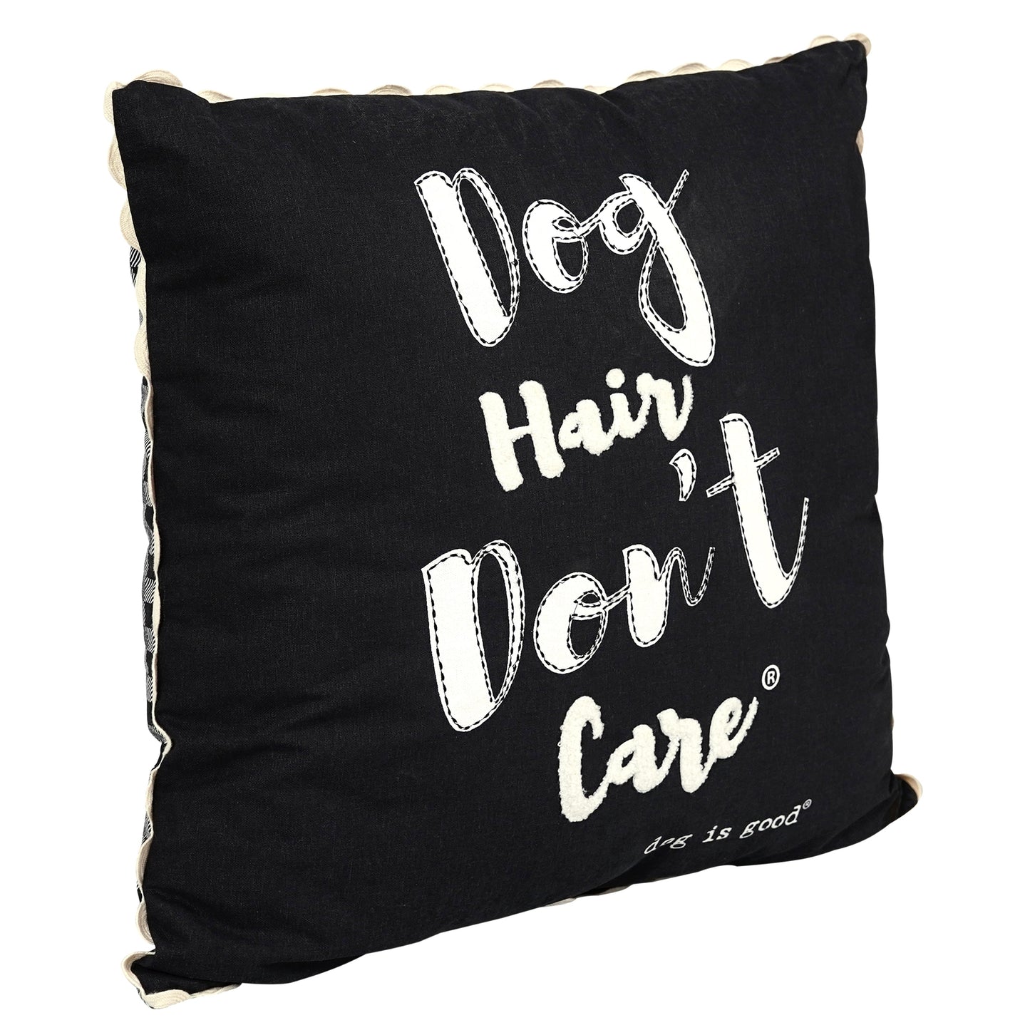 Dog Hair Don't Care Pillow