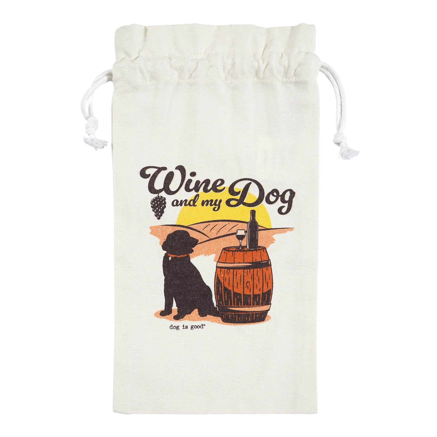 Wine and My Dog Wine Bag