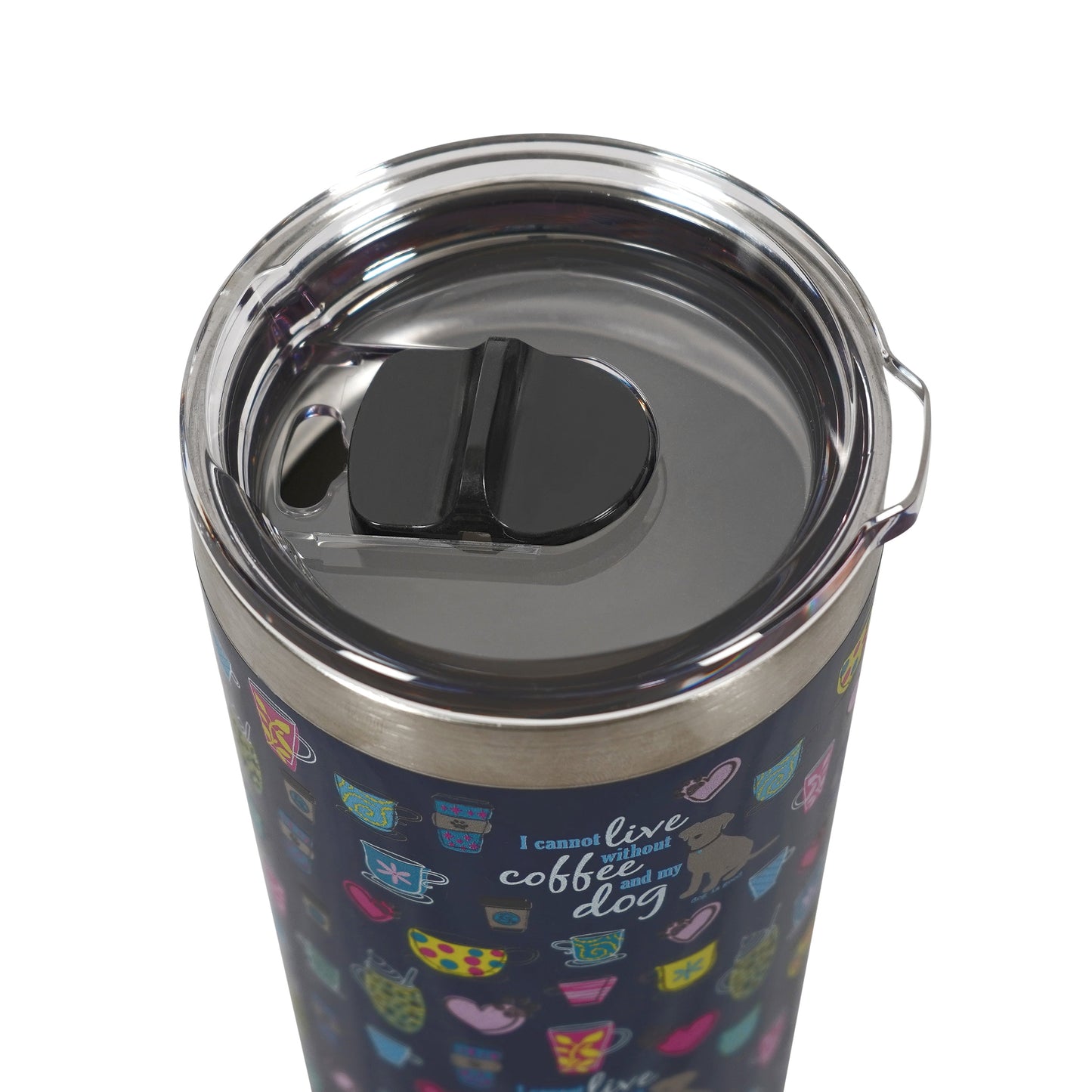 Travel Tumbler: My Coffee and My Dog 20oz