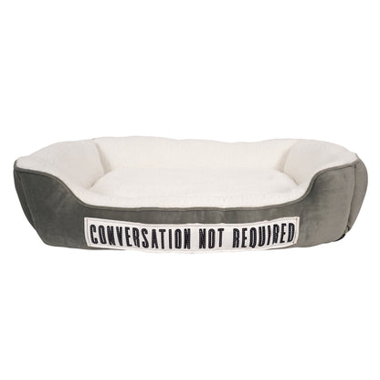 Conversation Not Required Medium Dog Bed