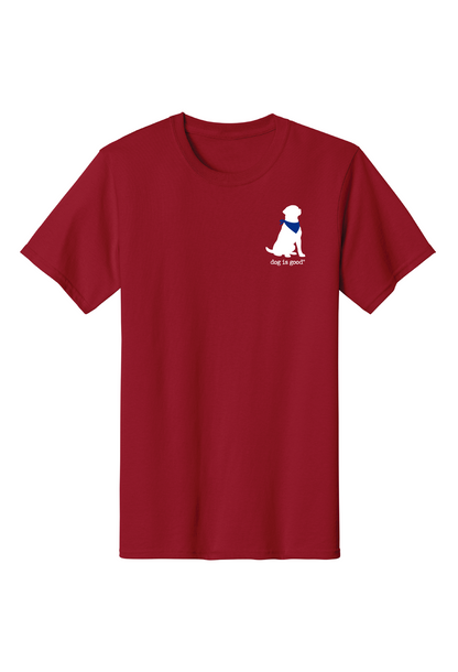 T-shirt: Freedom & Fetch (Red)