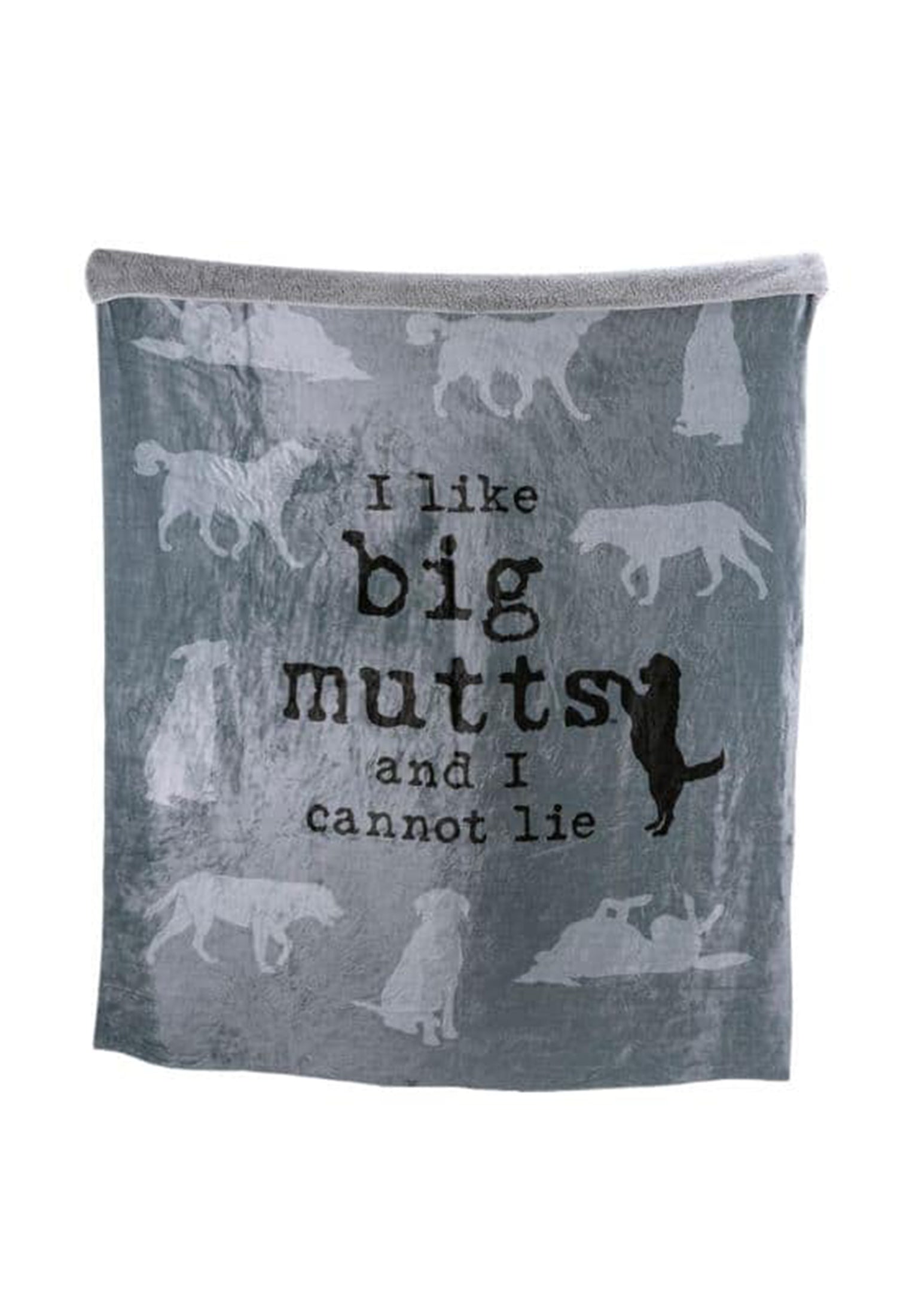 Throw Blanket: I Like Big Mutts