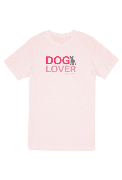 T-shirt: Dog Lover Puppy Heart (Pink)