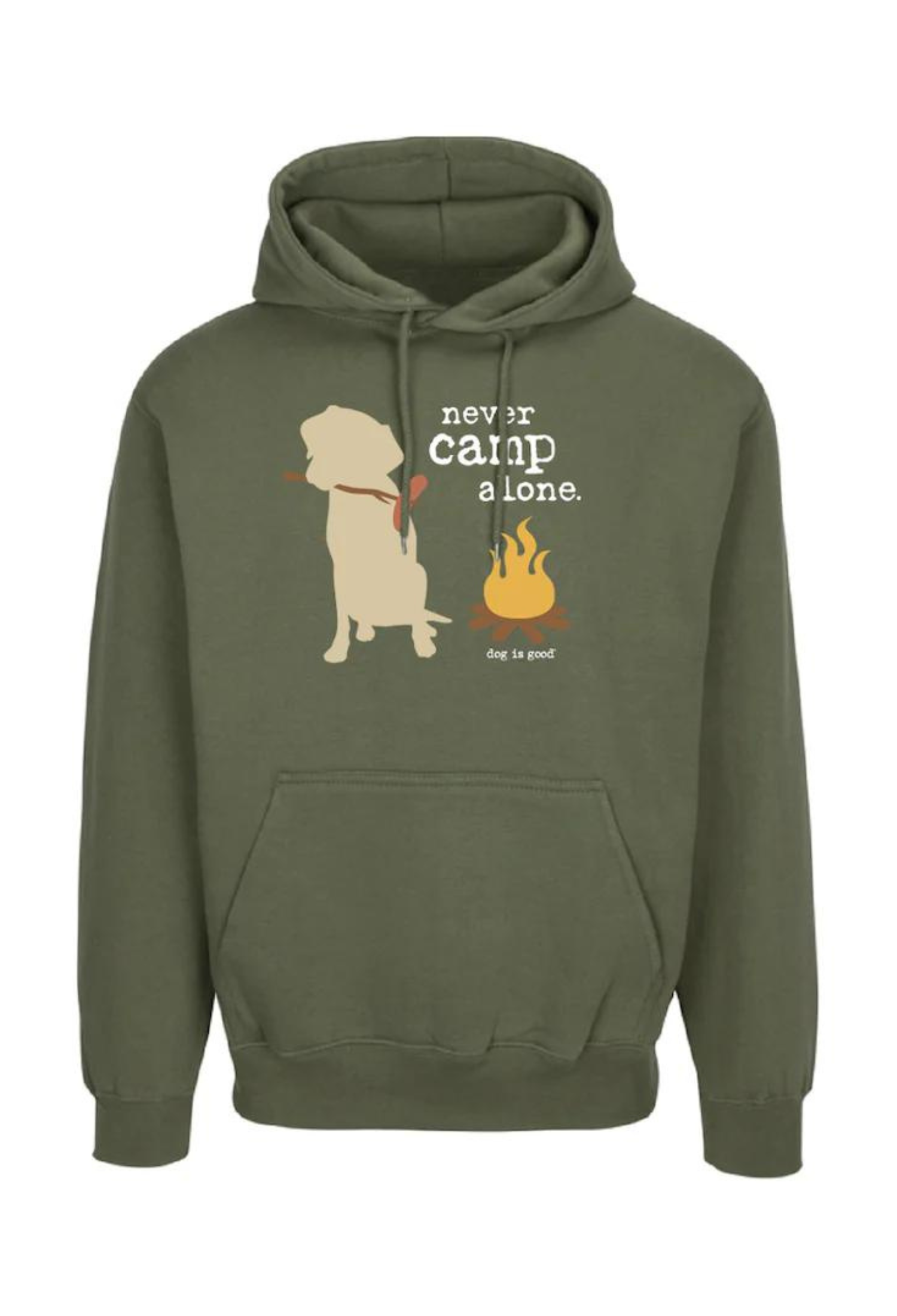 Hoodie: Never Camp Alone