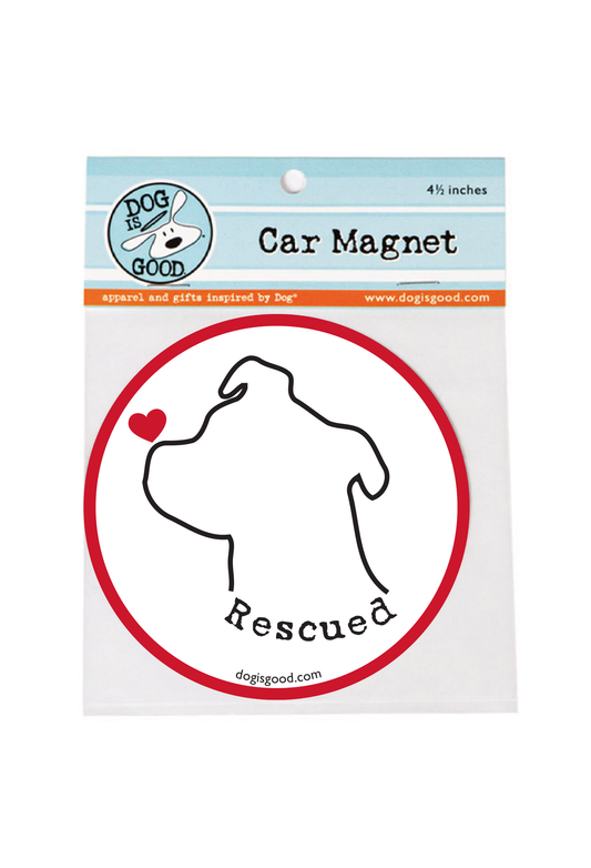Car Magnet: Rescued