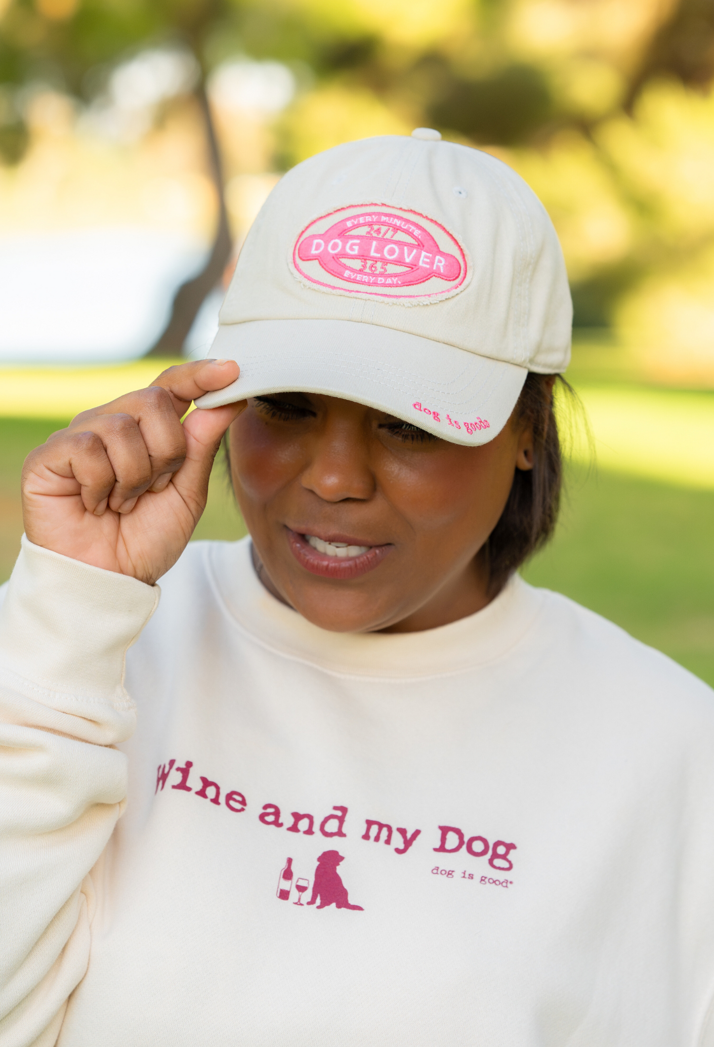Hat: Dog Lover 24-7/365