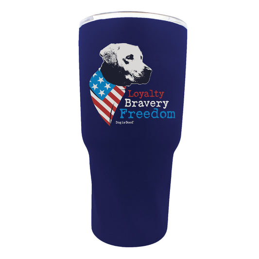 Tumbler: Freedom Dog 30oz