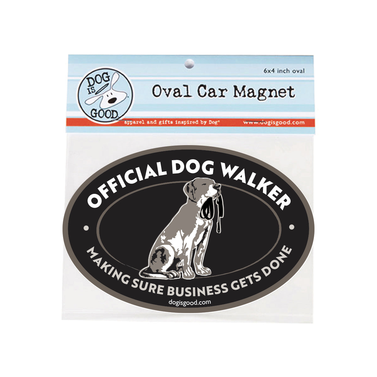 Car Magnet: Official Dog Walker