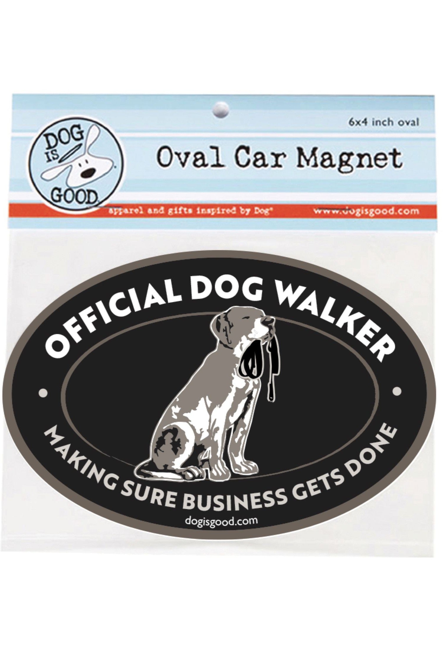 Car Magnet: Official Dog Walker