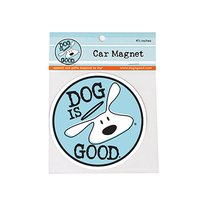 Car Magnet: Round BOLO Logo (Blue)
