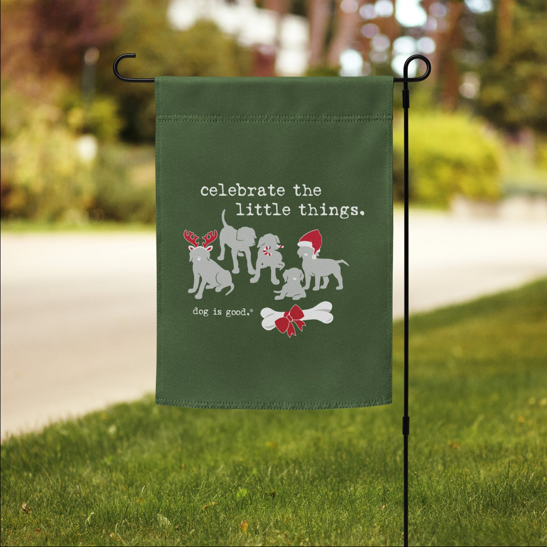Garden Flag: Celebrate the Little Things