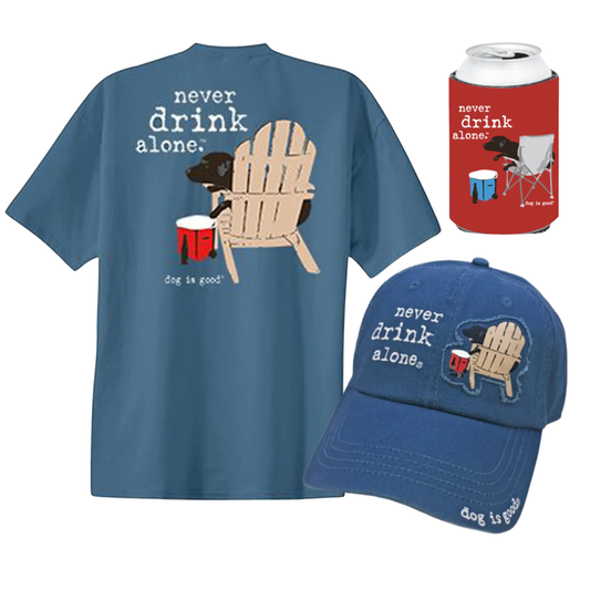 Gift Set: Never Drink Alone