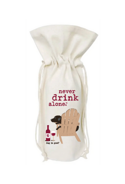 Wine Bag: Never Drink Alone