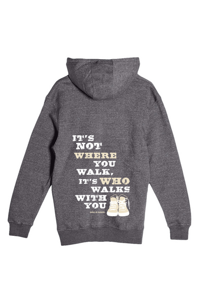 Zip Up Hoodie: Never Walk Alone