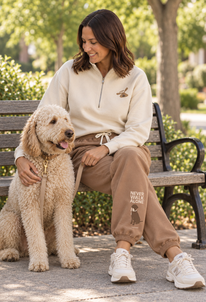 Fleece Joggers: Never Walk Alone