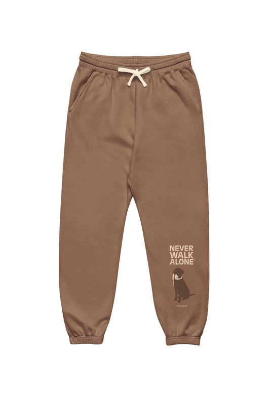 Fleece Joggers: Never Walk Alone