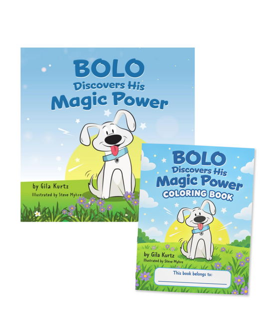 Book Set: BOLO Discovers His Magic Power & Coloring Companion