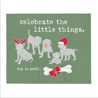 Throw Blanket: Celebrate The Little Things Throw Blanket