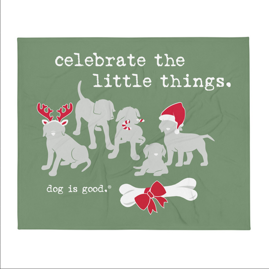 Throw Blanket: Celebrate The Little Things Throw Blanket