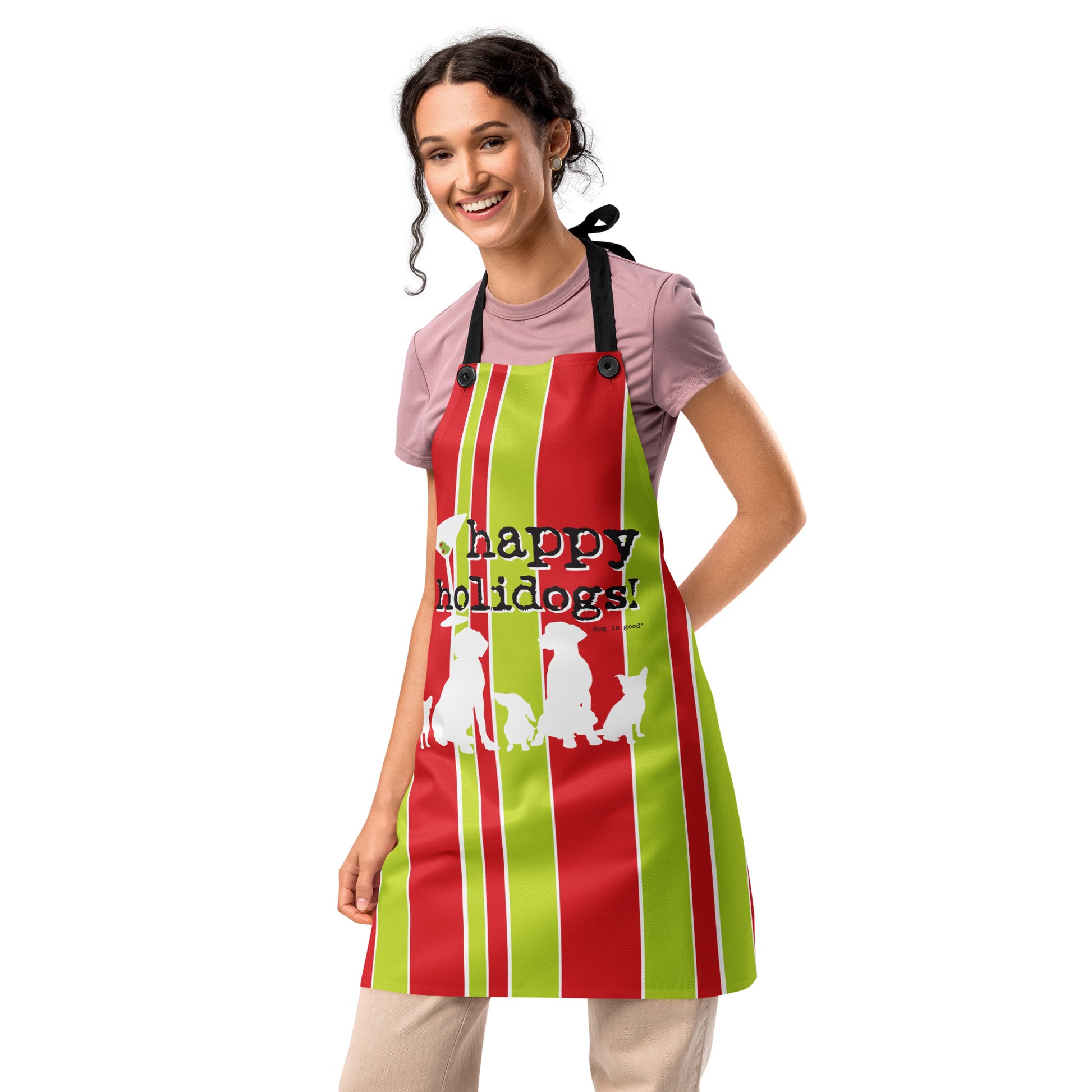 Apron: Happy Holidogs