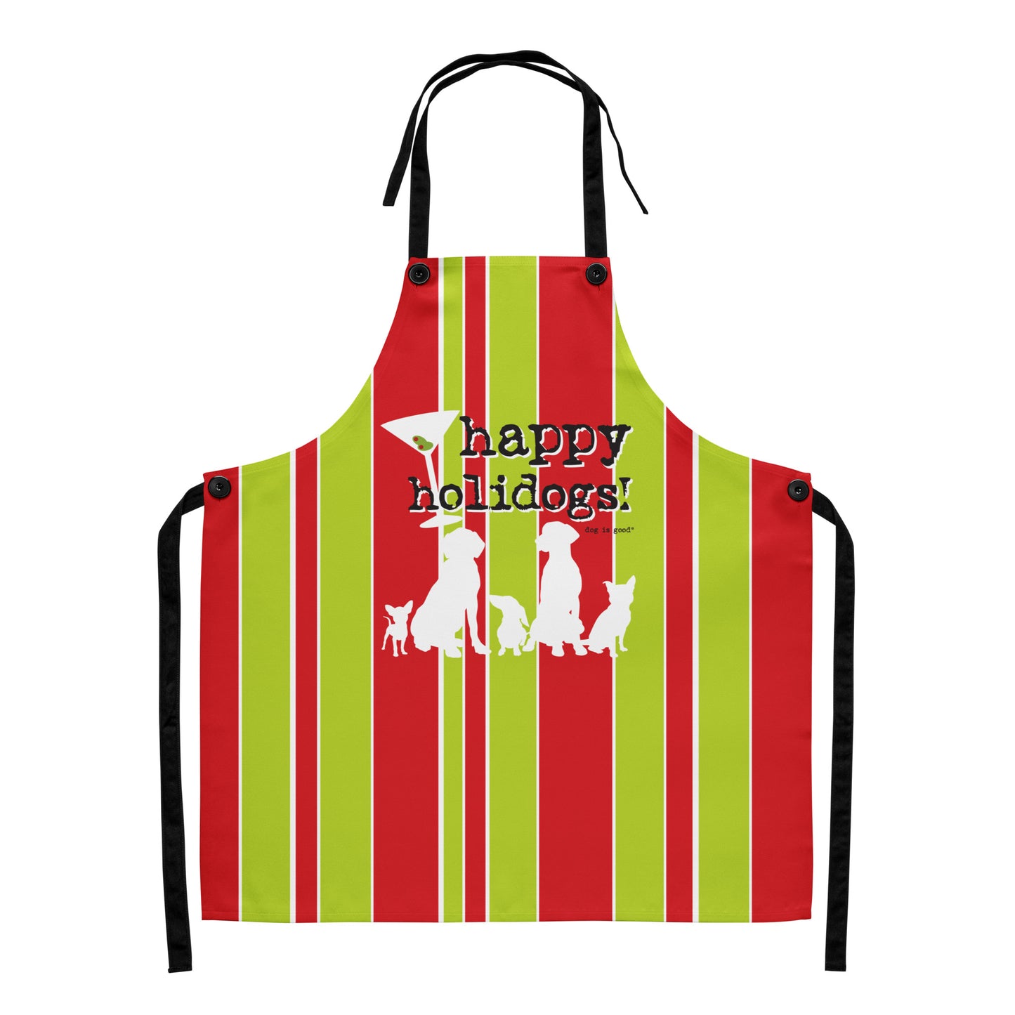 Apron: Happy Holidogs
