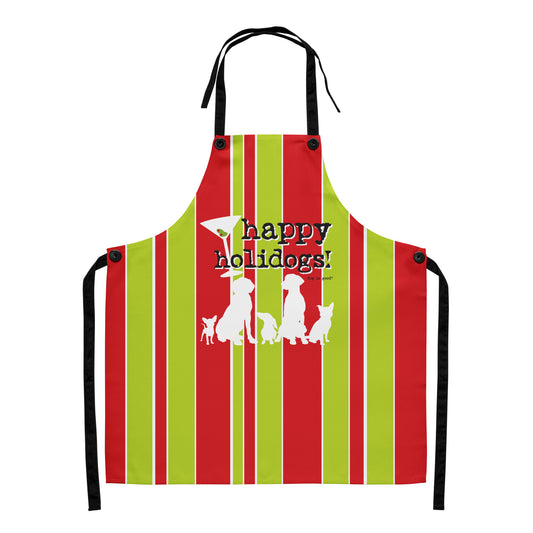 Apron: Happy Holidogs