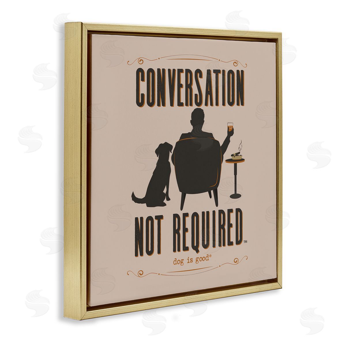 Dog is Good | No Conversation Dog Humor Wall Art