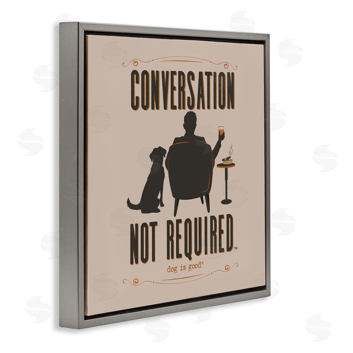 Dog is Good | No Conversation Dog Humor Wall Art