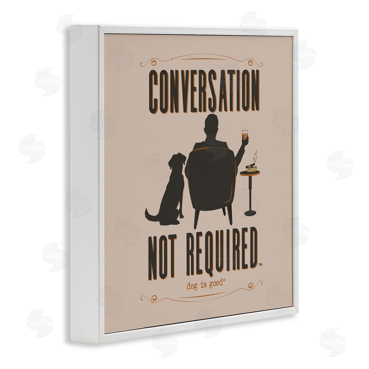 Dog is Good | No Conversation Dog Humor Wall Art