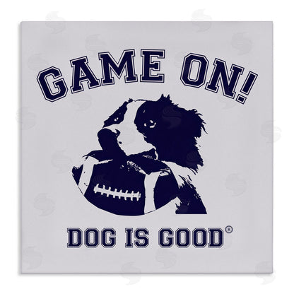 Dog is Good | Game On Dog & Football Wall Art