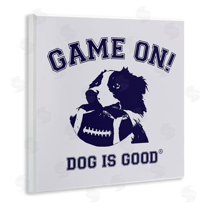 Dog is Good | Game On Dog & Football Wall Art