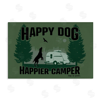 Dog is Good | Happier Camper with Dog Wall Art