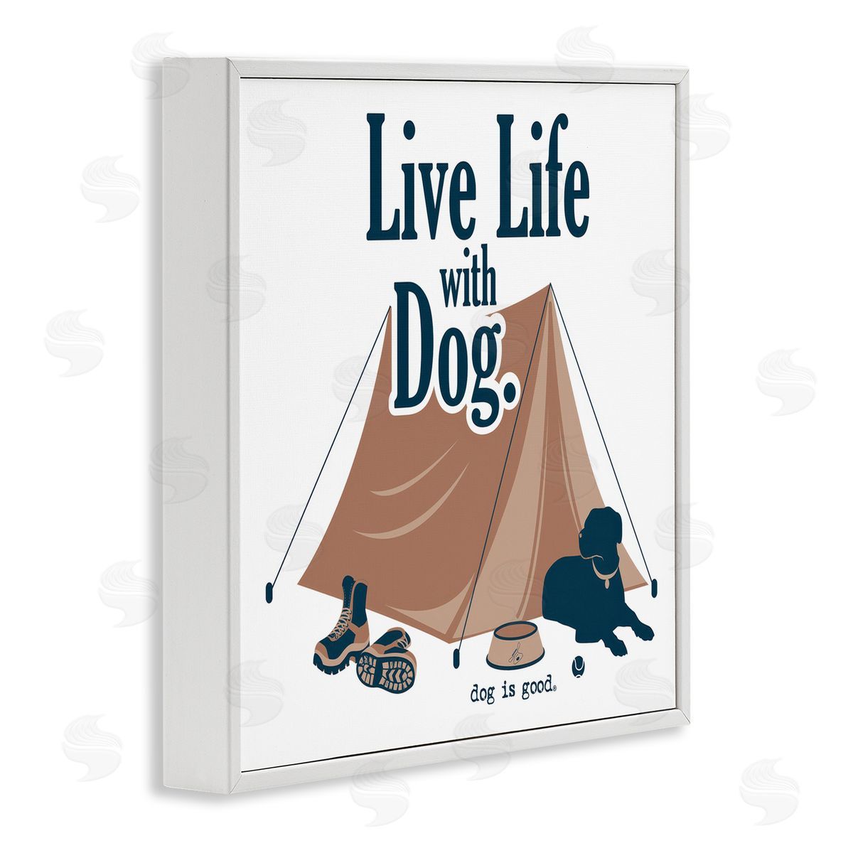 Dog is Good | Camping Life with Dog Wall Art