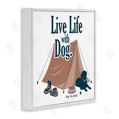 Dog is Good | Camping Life with Dog Wall Art