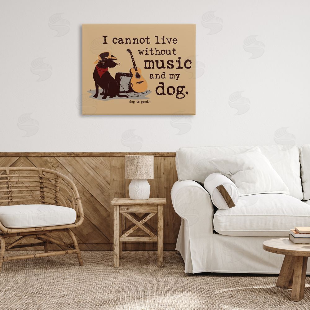 Dog is Good | Music & My Dog Wall Art