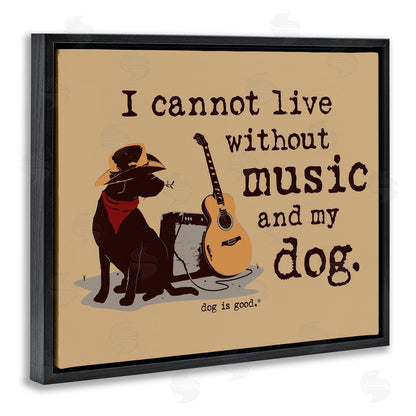 Dog is Good | Music & My Dog Wall Art