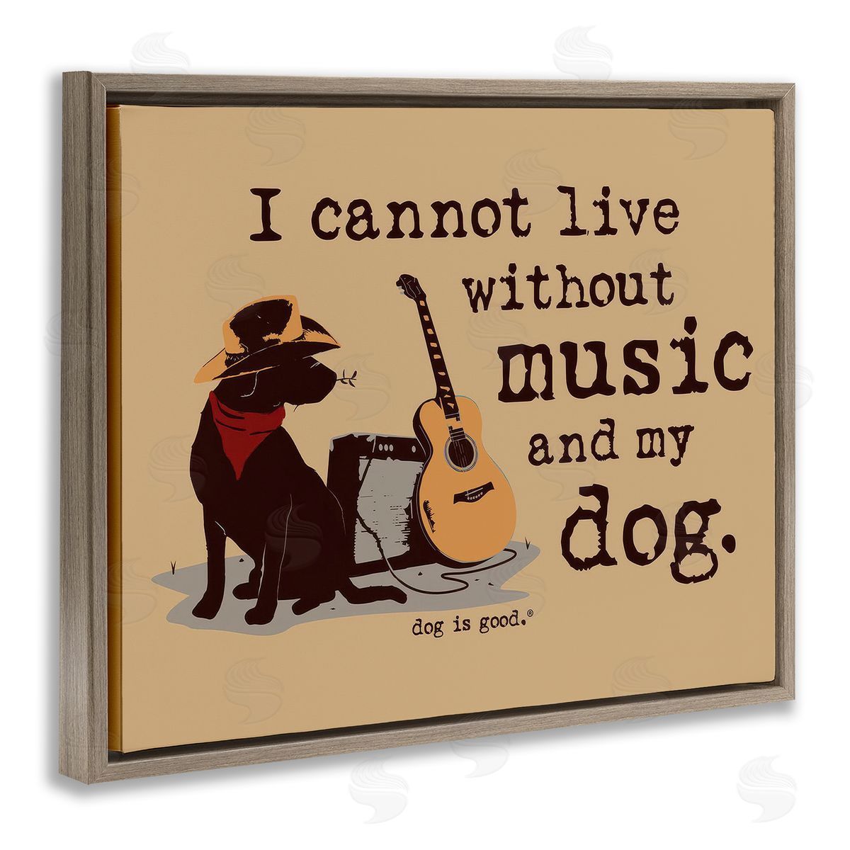 Dog is Good | Music & My Dog Wall Art