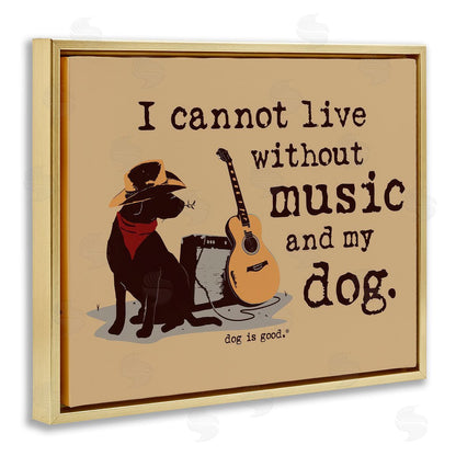 Dog is Good | Music & My Dog Wall Art
