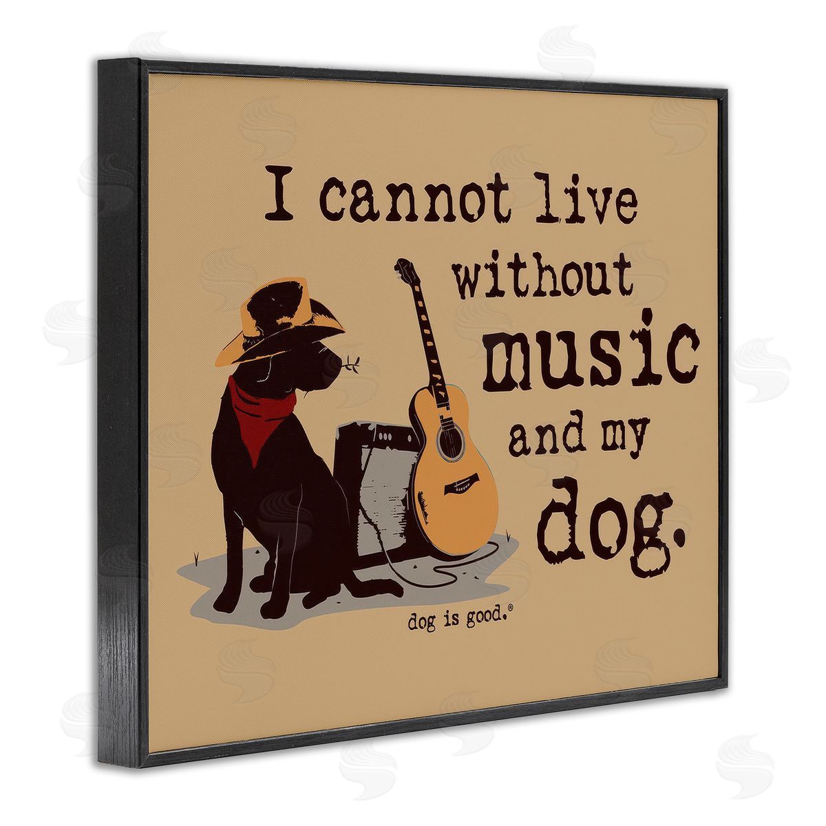 Dog is Good | Music & My Dog Wall Art