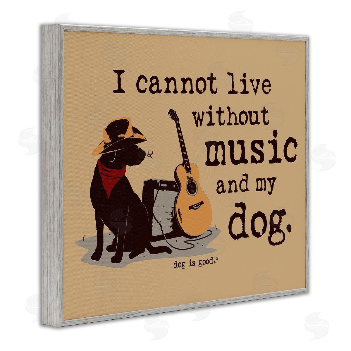 Dog is Good | Music & My Dog Wall Art
